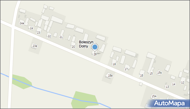 Boleszyn, Boleszyn, 19, mapa Boleszyn