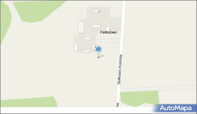 Bolewo, Bolewo, 4a, mapa Bolewo