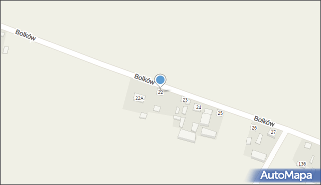 Bolków, Bolków, 22, mapa Bolków