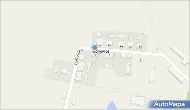 Bolkowice, Bolkowice, 5, mapa Bolkowice