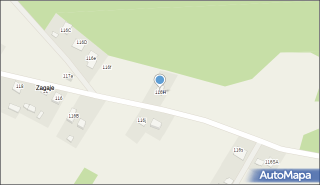 Bolmin, Bolmin, 116H, mapa Bolmin