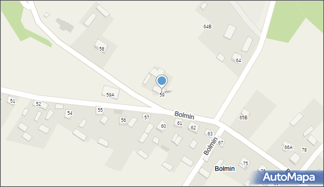 Bolmin, Bolmin, 59b, mapa Bolmin