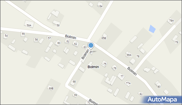 Bolmin, Bolmin, 67, mapa Bolmin