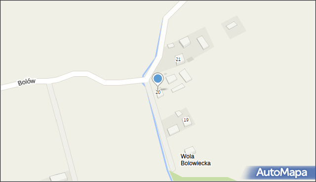 Bolowiec, Bolowiec, 20, mapa Bolowiec