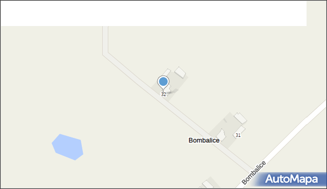 Bombalice, Bombalice, 32, mapa Bombalice