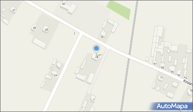 Bonarów, Bonarów, 1B, mapa Bonarów