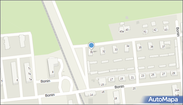Bonin, Bonin, 31, mapa Bonin
