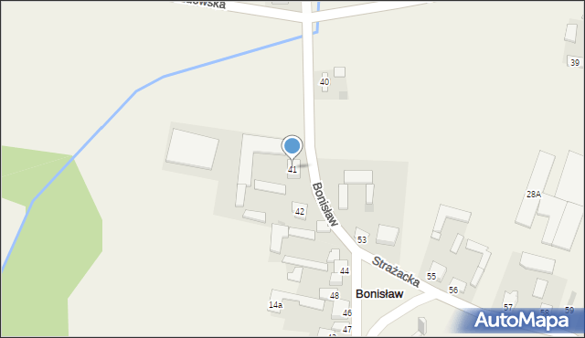Bonisław, Bonisław, 41, mapa Bonisław