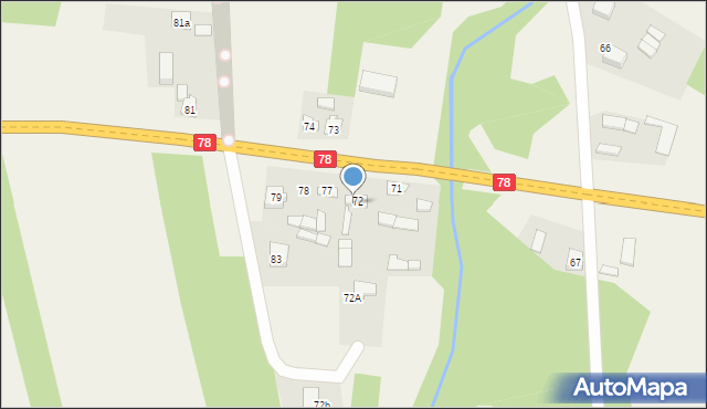 Bonowice, Bonowice, 75, mapa Bonowice