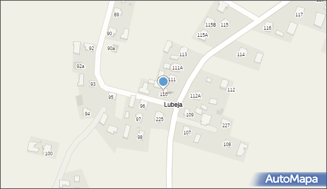 Boratyn, Boratyn, 110, mapa Boratyn