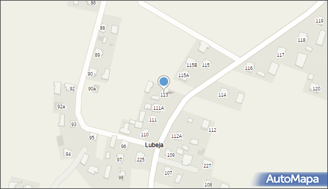 Boratyn, Boratyn, 113, mapa Boratyn