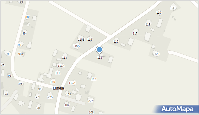 Boratyn, Boratyn, 114, mapa Boratyn