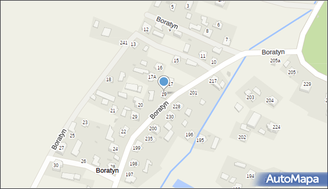 Boratyn, Boratyn, 19, mapa Boratyn