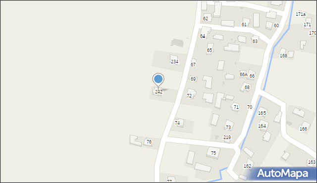 Boratyn, Boratyn, 242, mapa Boratyn
