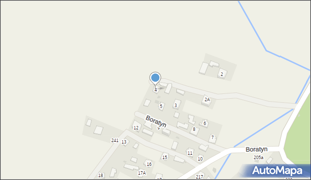 Boratyn, Boratyn, 4, mapa Boratyn