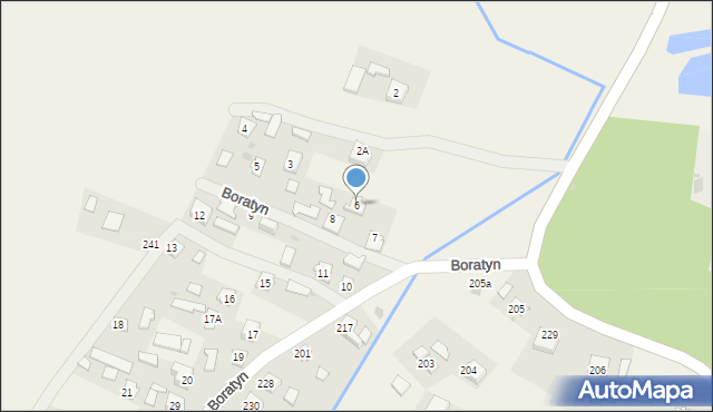 Boratyn, Boratyn, 6, mapa Boratyn