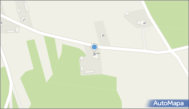 Boratyniec Lacki, Boratyniec Lacki, 28, mapa Boratyniec Lacki