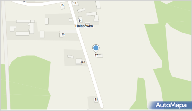 Boratyniec Lacki, Boratyniec Lacki, 37, mapa Boratyniec Lacki