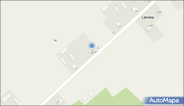 Borawe, Borawe, 10, mapa Borawe