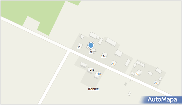 Borczyn, Borczyn, 29, mapa Borczyn