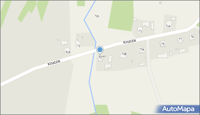 Boreczek, Boreczek, 73, mapa Boreczek