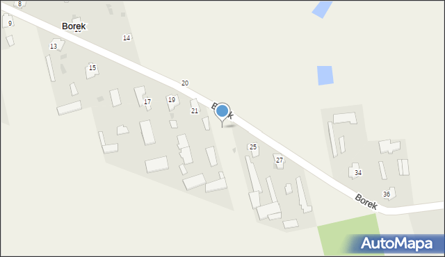 Borek, Borek, 23, mapa Borek