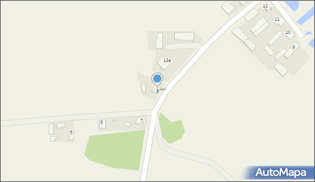 Borek, Borek, 8, mapa Borek