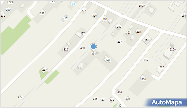 Borek, Borek, 321, mapa Borek