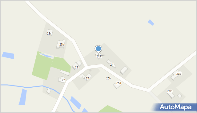 Borek, Borek, 24A, mapa Borek