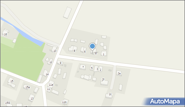 Borek, Borek, 4A, mapa Borek