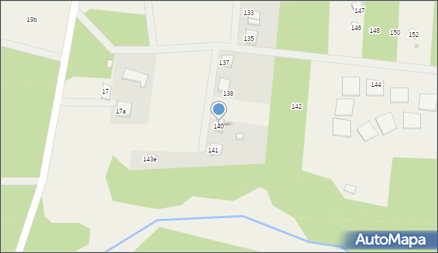 Borek, Borek, 140, mapa Borek
