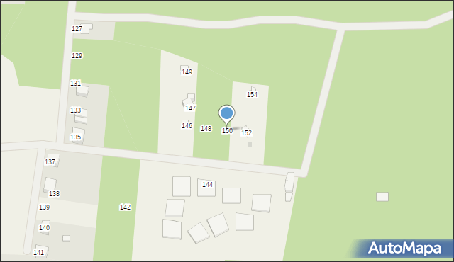 Borek, Borek, 150, mapa Borek