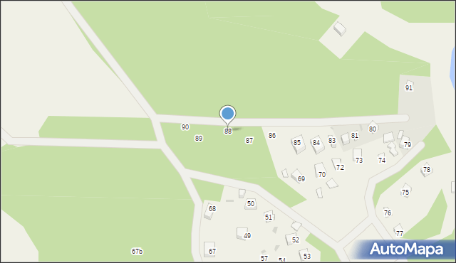 Borek, Borek, 88, mapa Borek