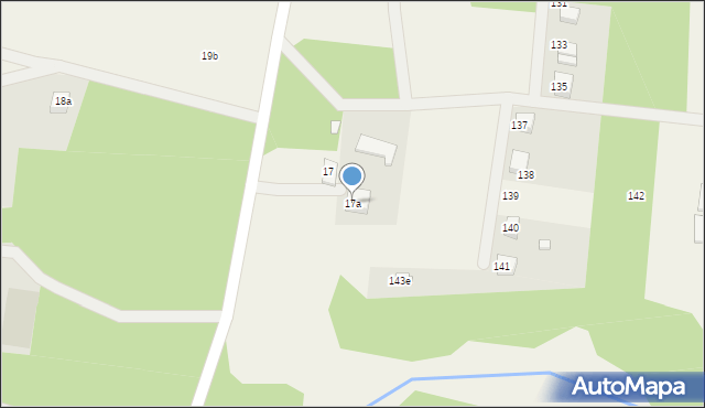 Borek, Borek, 17a, mapa Borek