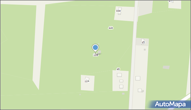 Borek, Borek, 12B, mapa Borek