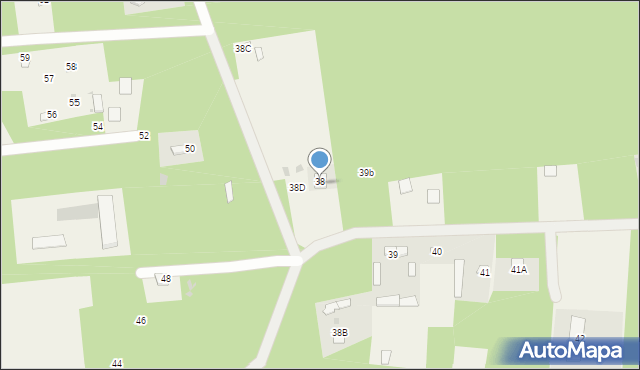 Borek, Borek, 38A, mapa Borek