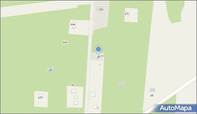 Borek, Borek, 45e, mapa Borek