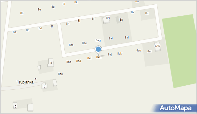 Borek, Borek, 8ah, mapa Borek