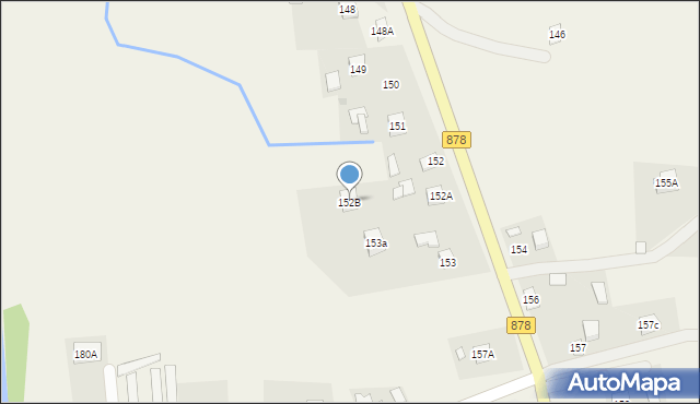 Borek Stary, Borek Stary, 152B, mapa Borek Stary