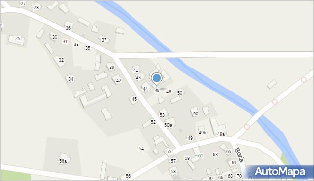 Boria, Boria, 46, mapa Boria