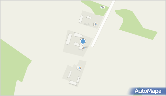 Borki, Borki, 38, mapa Borki