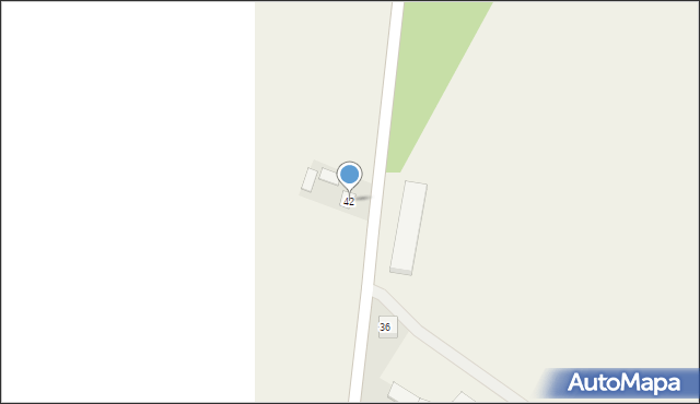Borki, Borki, 42, mapa Borki