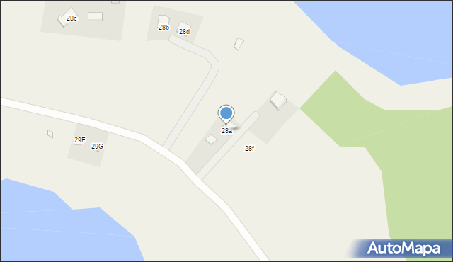 Borki, Borki, 28a, mapa Borki