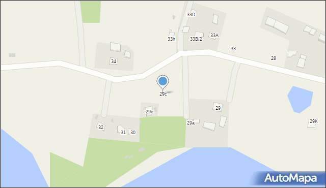 Borki, Borki, 29c, mapa Borki