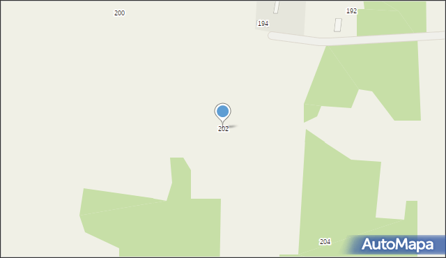 Borki, Borki, 202, mapa Borki