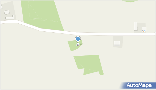 Borki, Borki, 10, mapa Borki