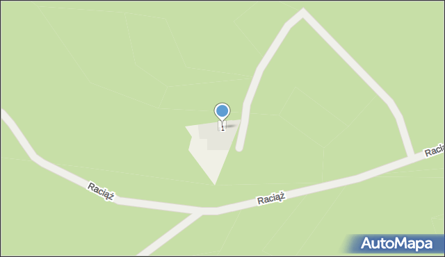 Borki, Borki, 1, mapa Borki