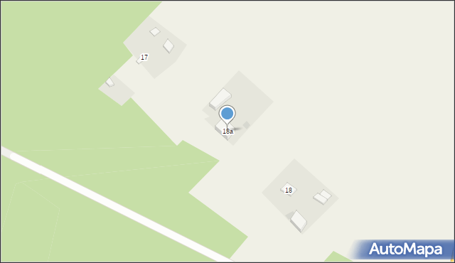 Borki, Borki, 18a, mapa Borki