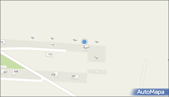 Borki, Borki, 77d, mapa Borki