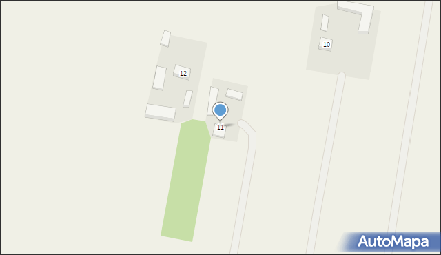 Borki Drużbińskie, Borki Drużbińskie, 11, mapa Borki Drużbińskie